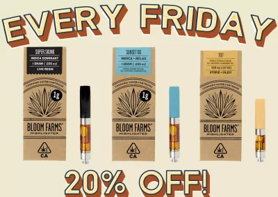 Bloom Farms Discount EVERY FRIDAY!
