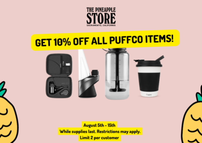 10% off all Puffco Items