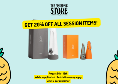 20% off all Session Items