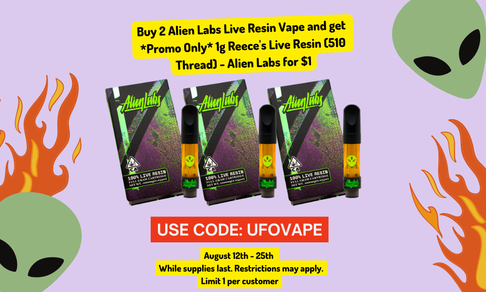 Alien Labs Live Resin Vape B1G1