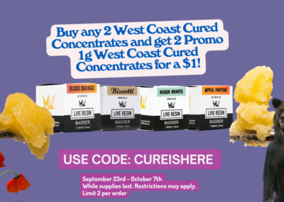 West Coast Cured Concentrates B2G2