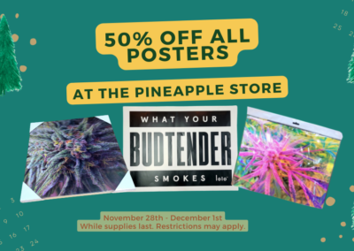 Cyber Monday: 50% off Posters