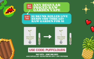 Raw Garden Vape Buy 1, Get 1