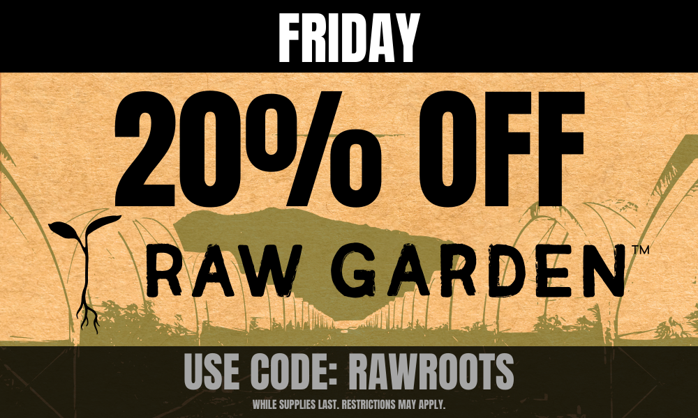 Friday: 20% off Raw Garden picture