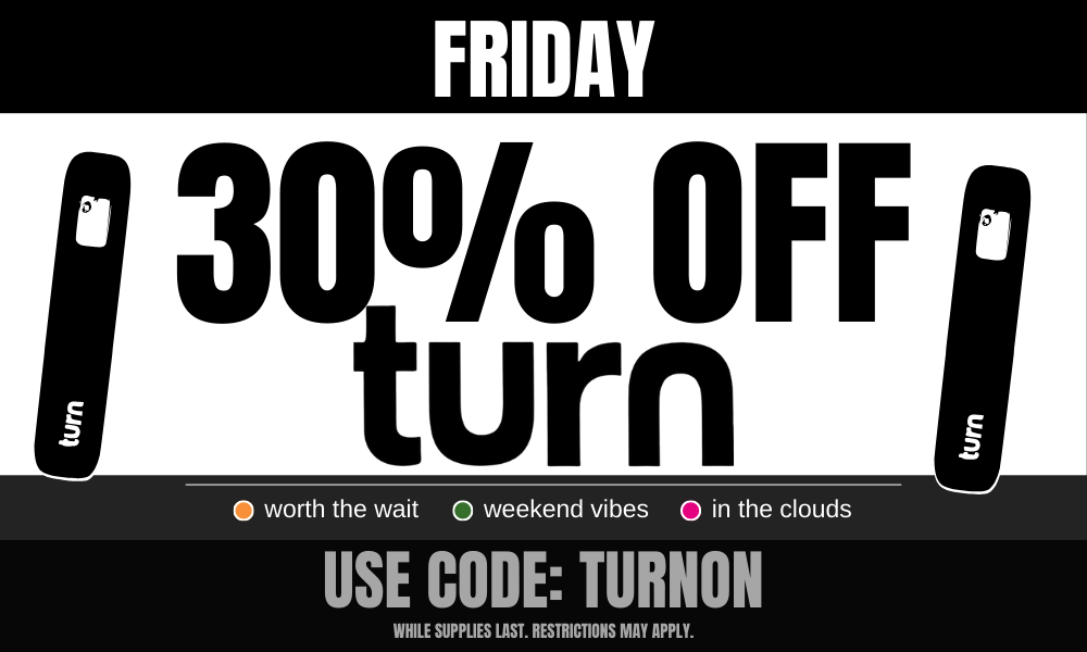 Friday: 30% off Turn picture