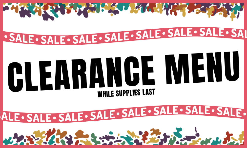 Clearance Menu picture
